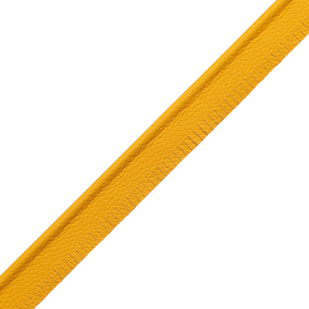 5/32" Leather Piping - Tangerine