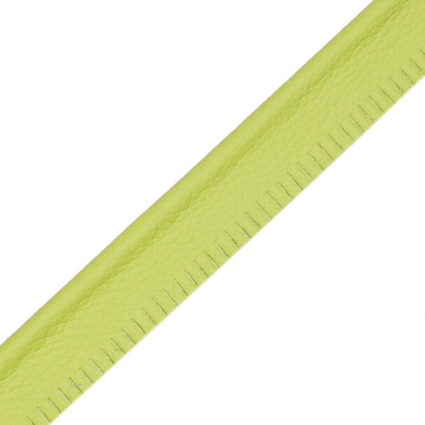 5/32" Leather Piping - Chartreuse