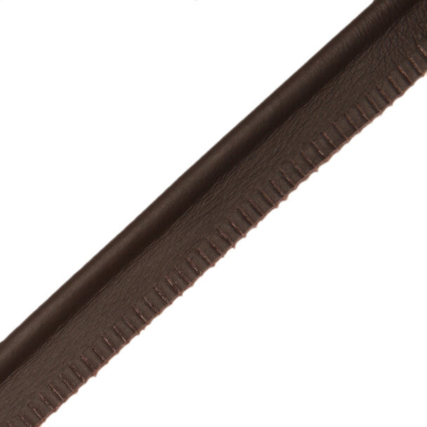 7/32" Leather Piping - Black Bean