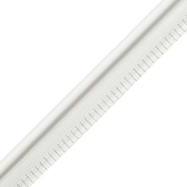 7/32" Leather Piping - Snow