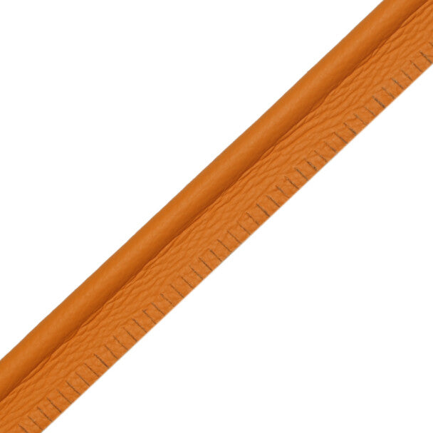 7/32" Leather Piping - Pumpkin