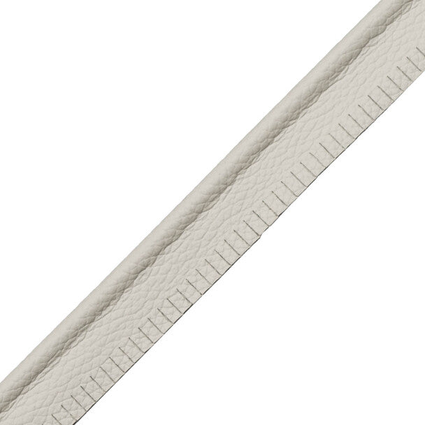 7/32" Leather Piping - Limestone