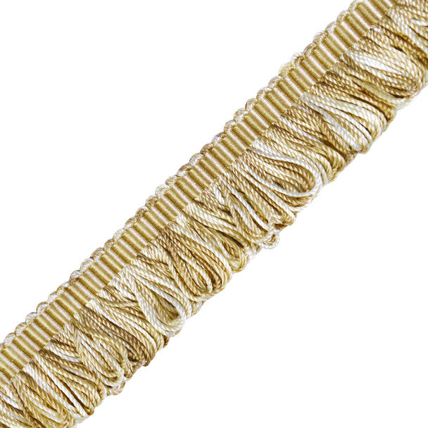 Orsay Silk Bouclé Loop Fringe - Taupe Melange