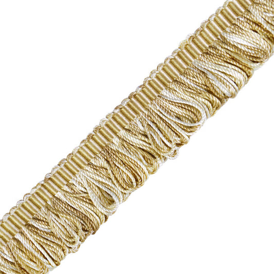 Orsay Silk Bouclé Loop Fringe - Taupe Melange