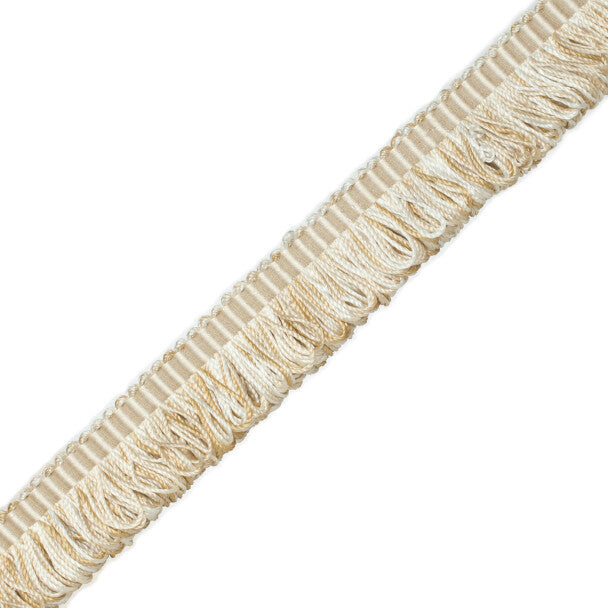 Orsay Silk Bouclé Loop Fringe - Ivory Melange