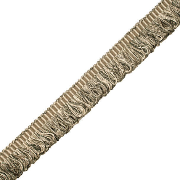 Orsay Silk Bouclé Loop Fringe - Grey Melange