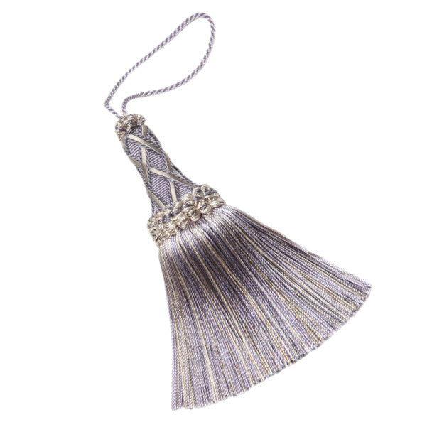 5 1/2" Orsay Silk Key Tassel - Lavender Melange