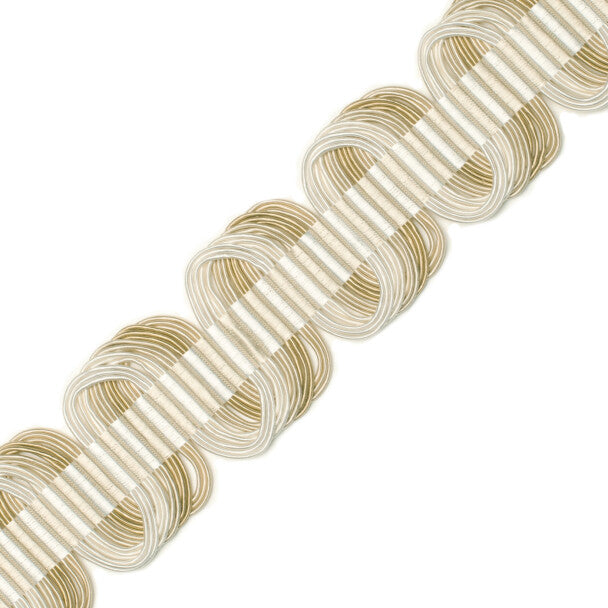 1 7/8" Orsay Silk Woven Crete - Ivory Melange