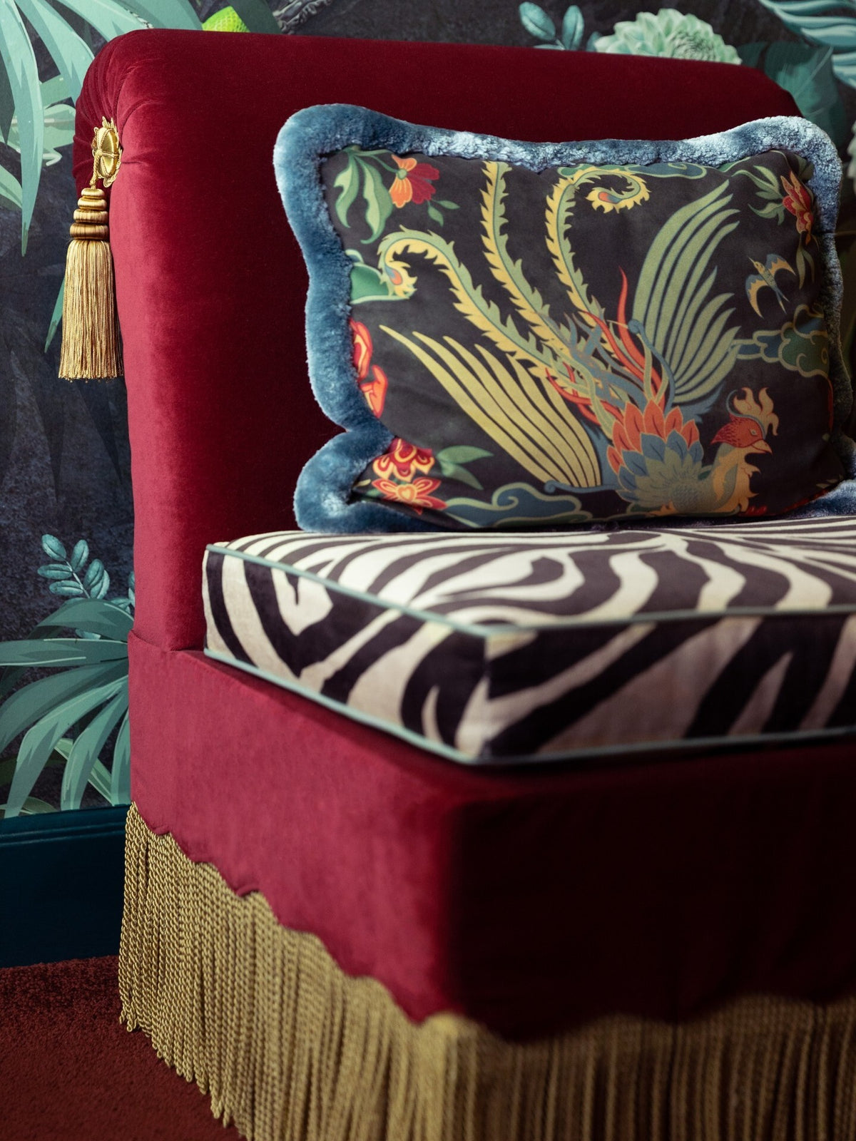 Samuel and Sons 8.25" Oberon Bullion Fringe — scenography