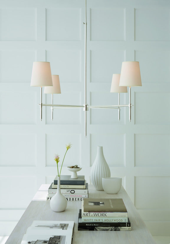 Andrew Martin | Bryant Chandelier, Polished Nickel