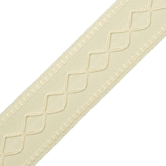 2" Oxford Border - Snowdrop