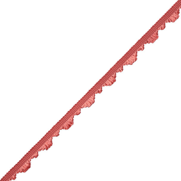 Délicat Silk Fan Edge - Coral