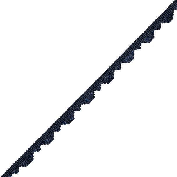 Délicat Silk Fan Edge - Navy
