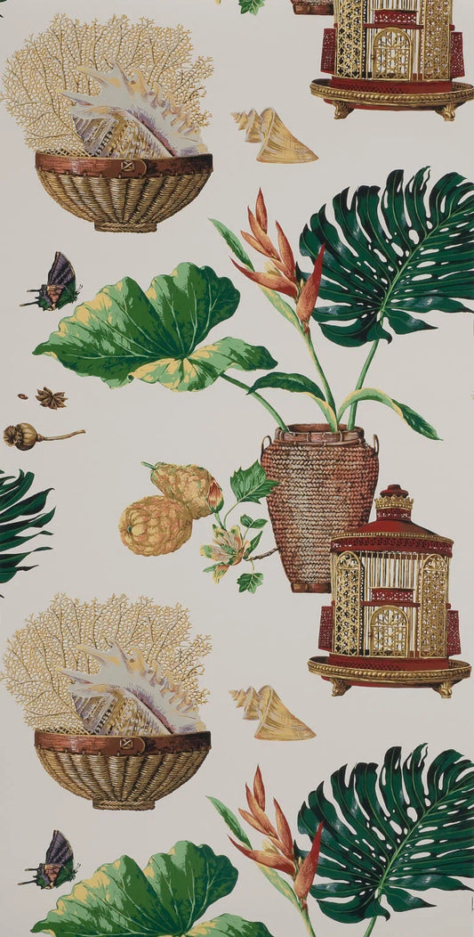 Pierre Frey Wallpaper Jamaica - Cream