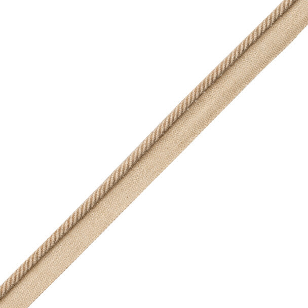 1/4" Au Naturel Cord w/tape - Sand / Natural