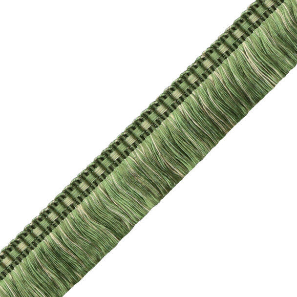 Délicat Silk Moss Fringe - Basil