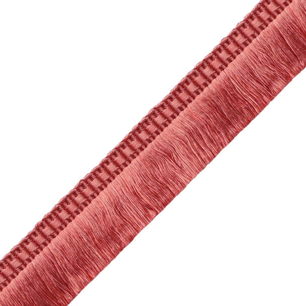 Délicat Silk Moss Fringe - Coral