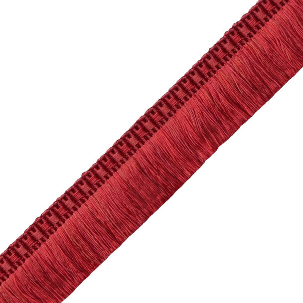 Délicat Silk Moss Fringe - Poppy