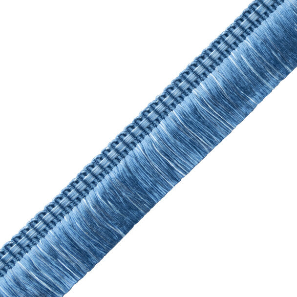 Délicat Silk Moss Fringe - French Blue