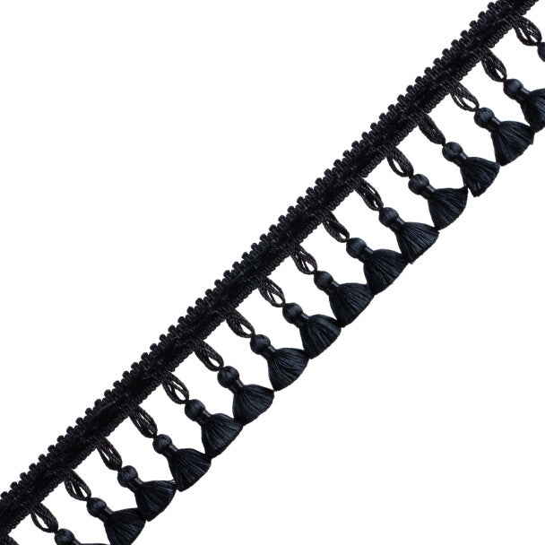 Délicat Silk Tassel Fringe - Onyx