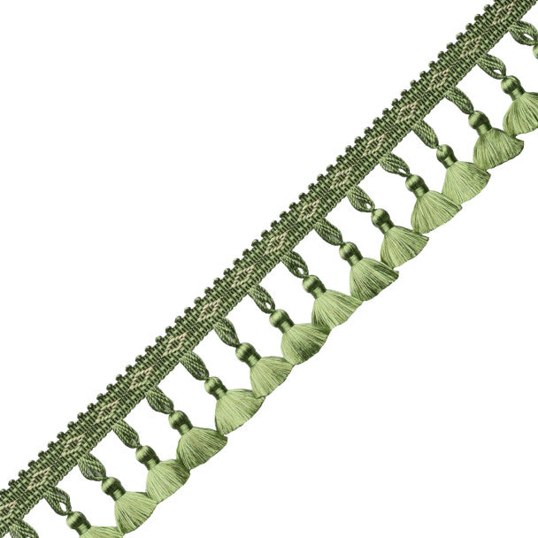 Délicat Silk Tassel Fringe - Basil