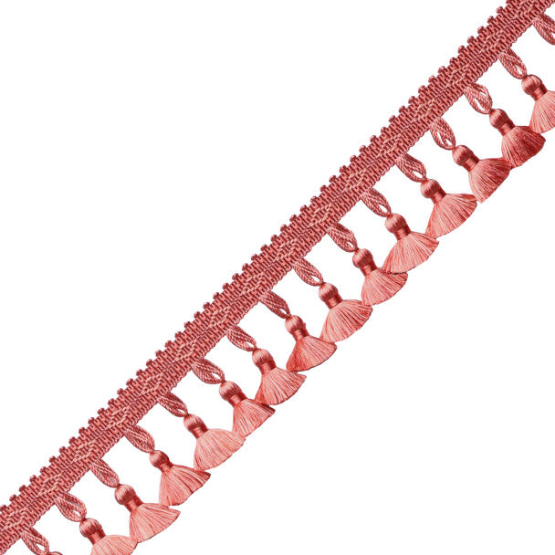 Délicat Silk Tassel Fringe - Coral