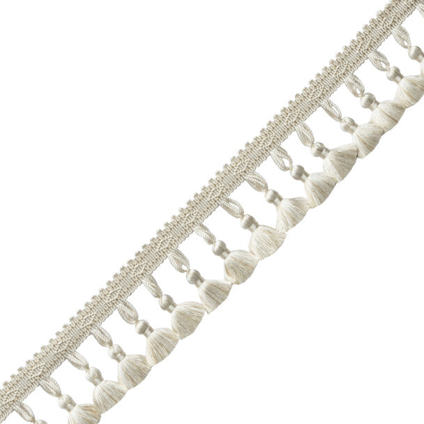 Délicat Silk Tassel Fringe - Cream