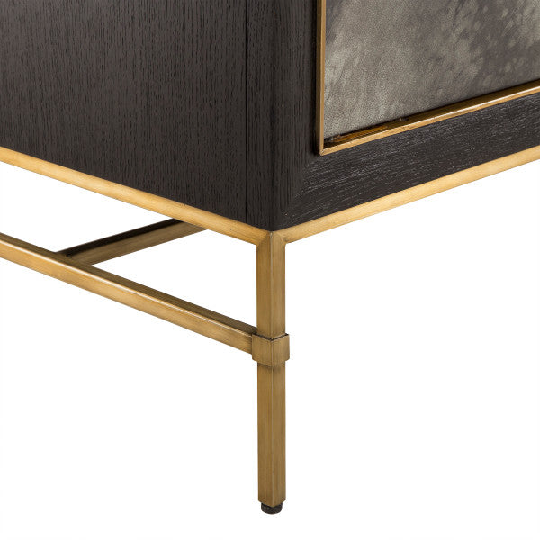 Edith Sideboard brass leg detail