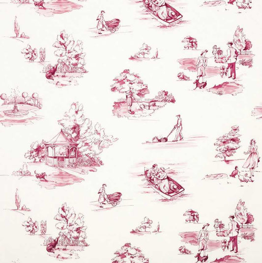 Nina Campbell | Promenade fabric - NCF3822-04