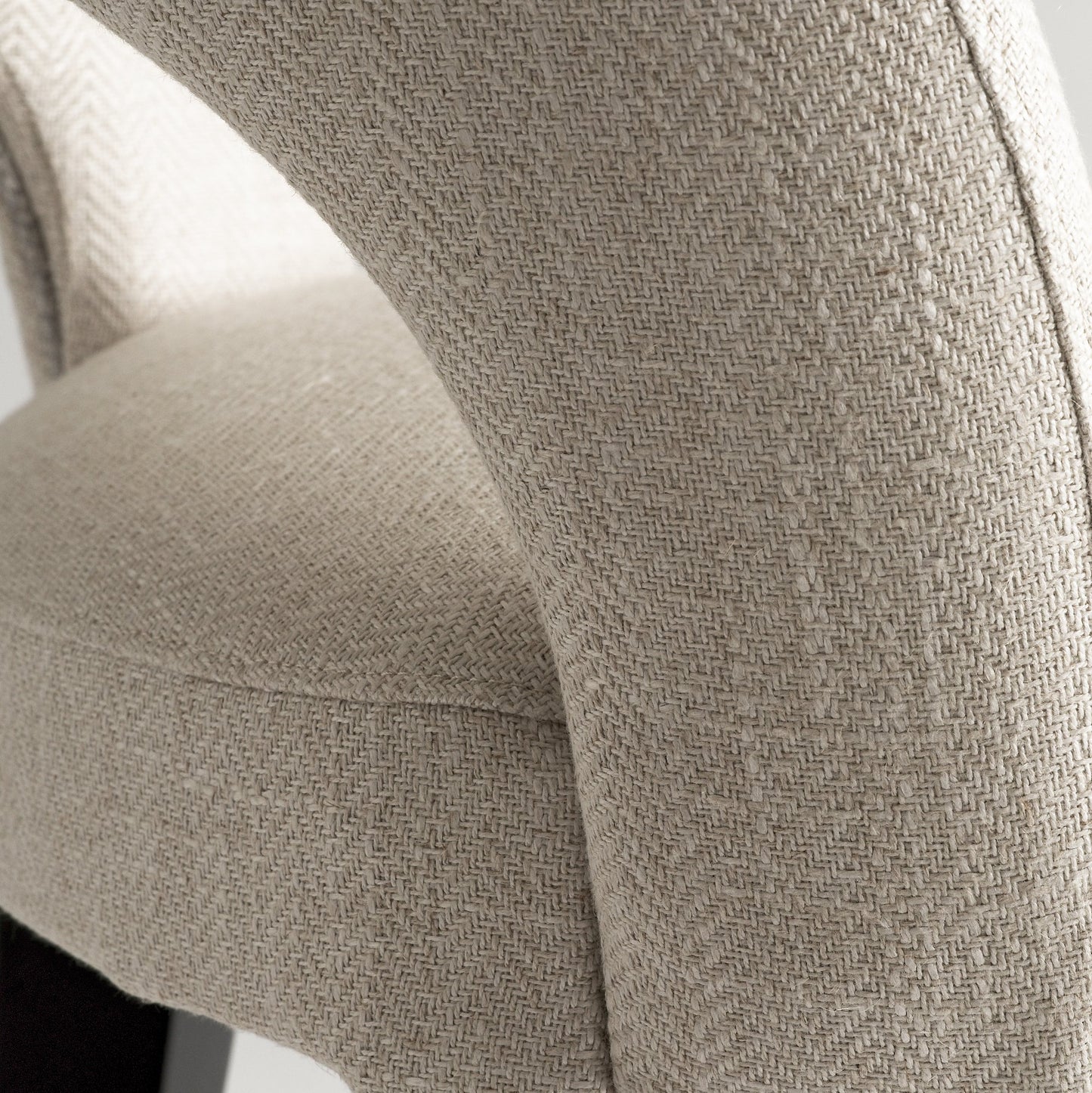 Andrew Martin Dune Bar Stool Linen detail