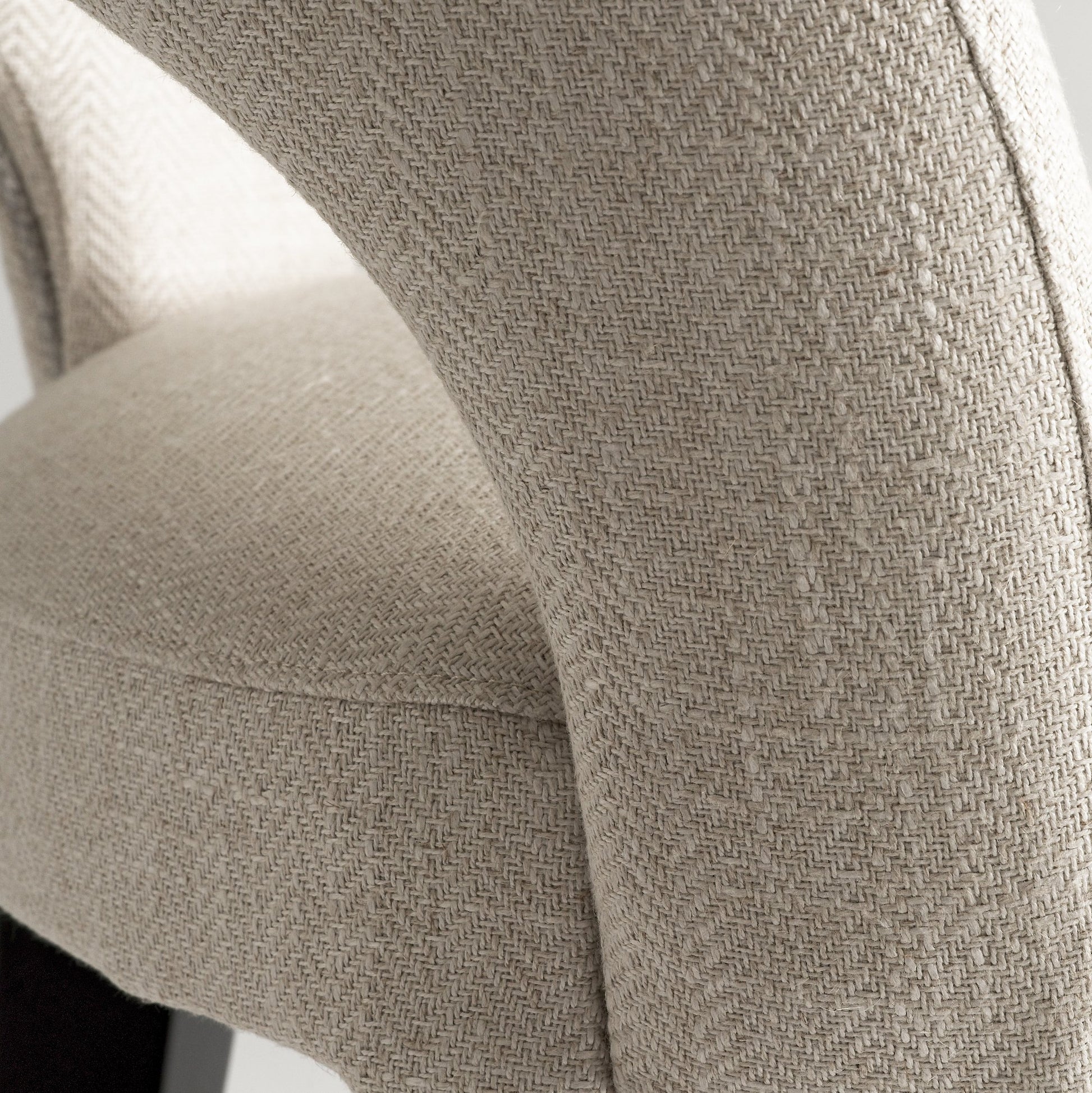 Andrew Martin Dune Bar Stool Linen detail