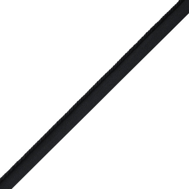 Délicat Silk Cord with Tape - Onyx