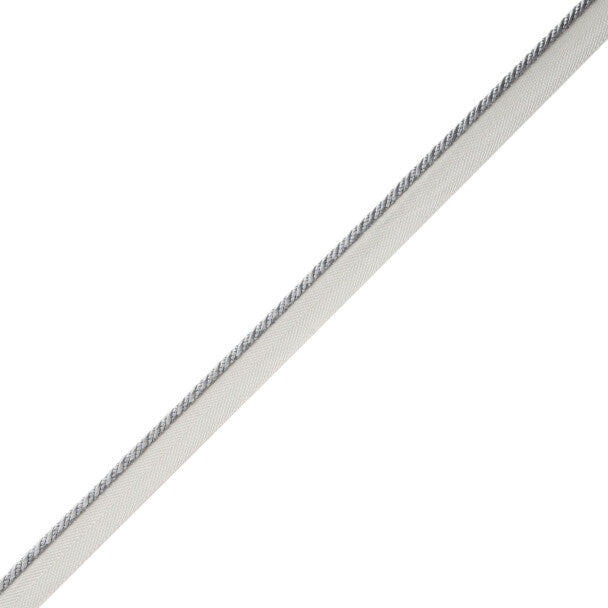 Délicat Silk Cord with Tape - Platinum