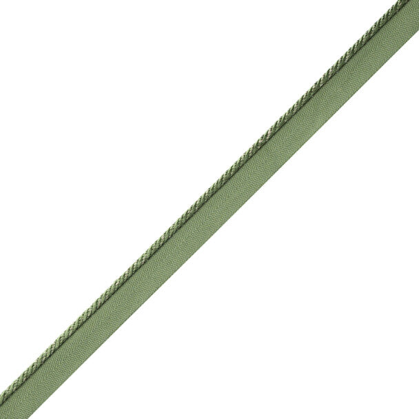 Délicat Silk Cord with Tape - Basil