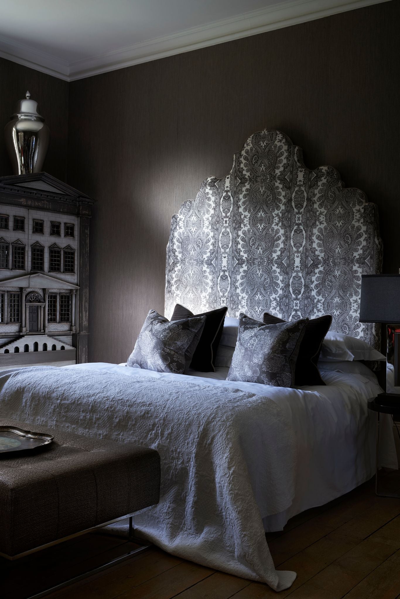 Julia Headboard styled