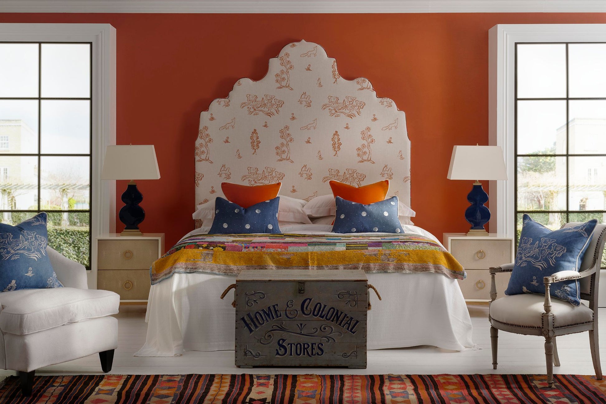 Andrew Martin Julia Headboard