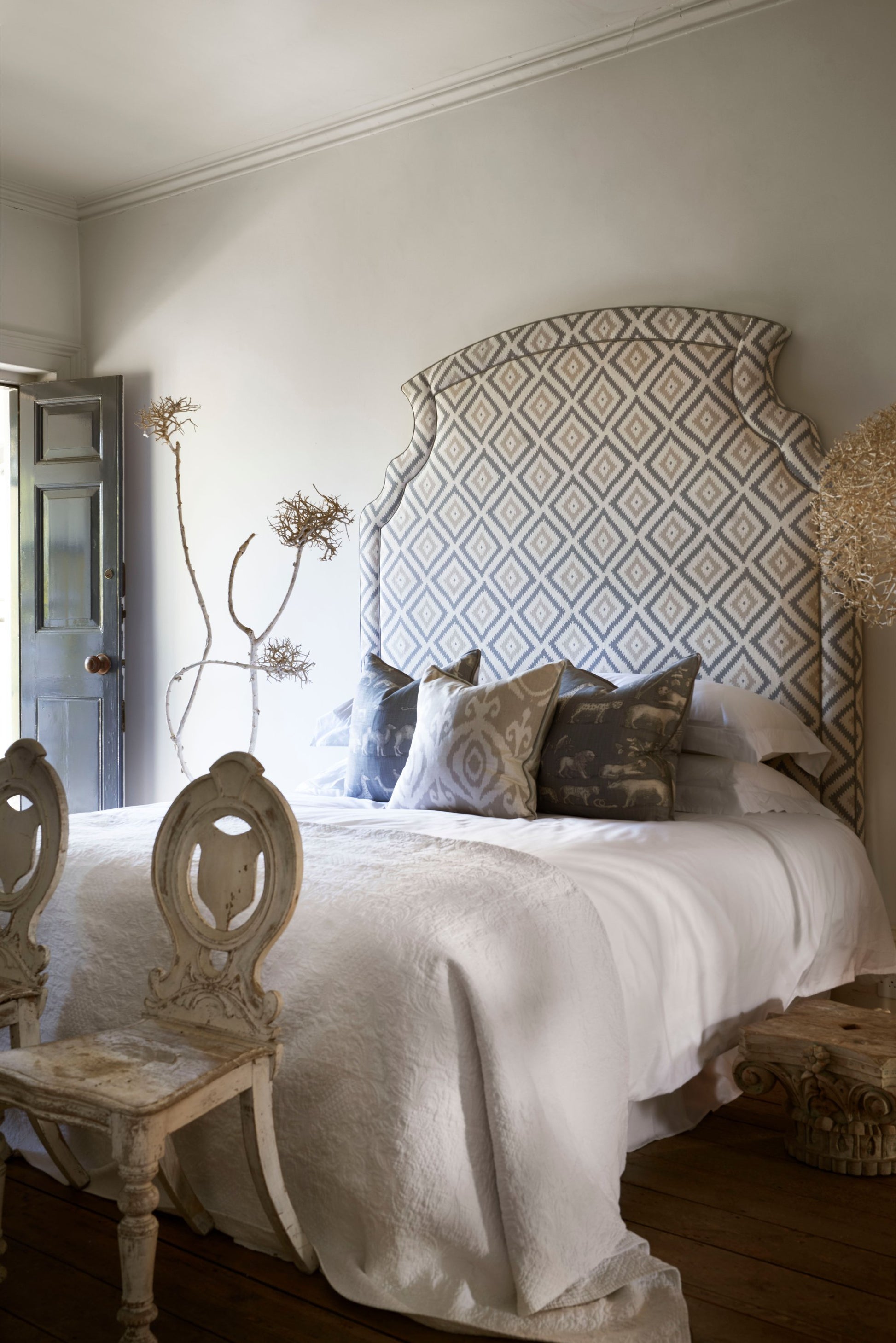 Prescott Headboard styled