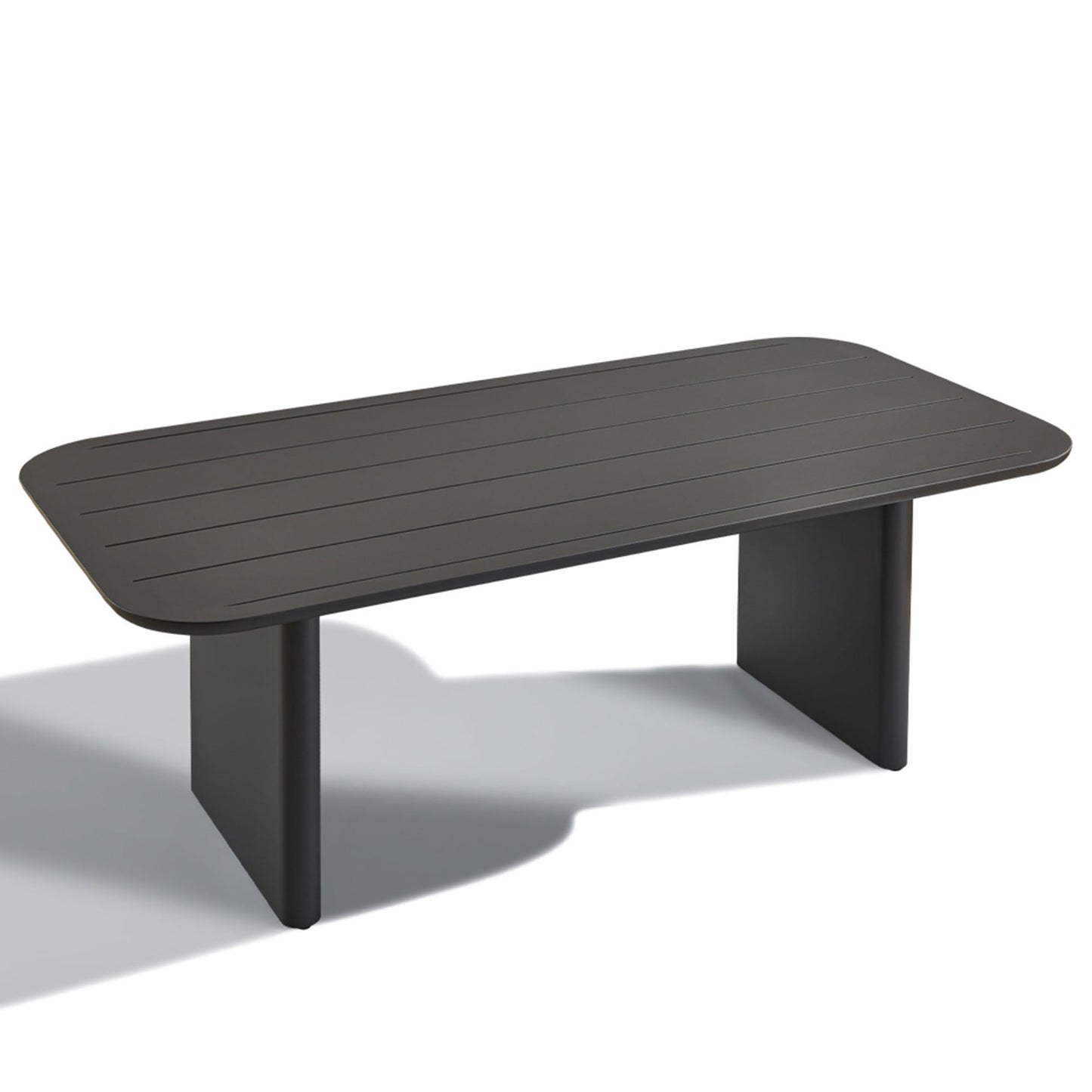 Caicos Outdoor Rectangular Dining Table Slate top