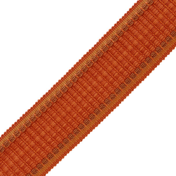 1.6" Lancaster Ribbed Border - Rust