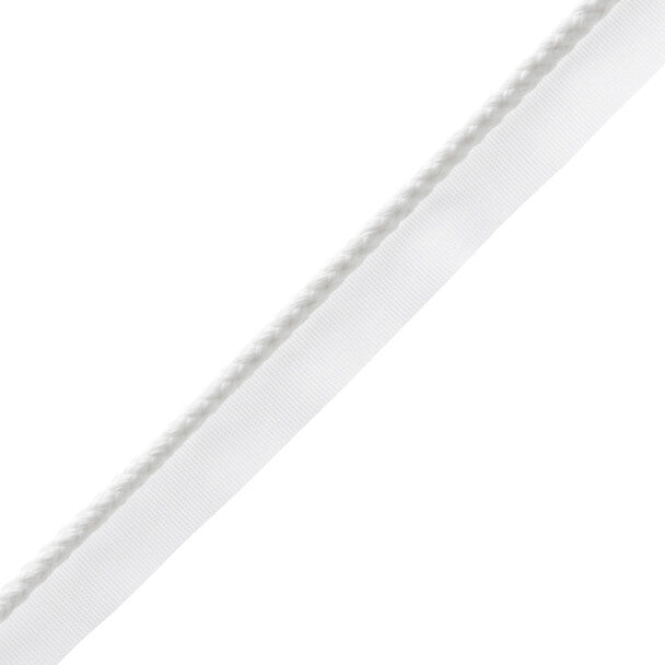 1/4" Lancaster Cord with Tape - Snow White