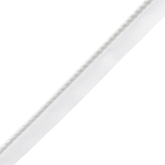 1/4" Lancaster Cord with Tape - Snow White