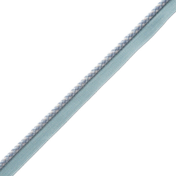 1/4" Lancaster Cord with Tape - Sky Blue