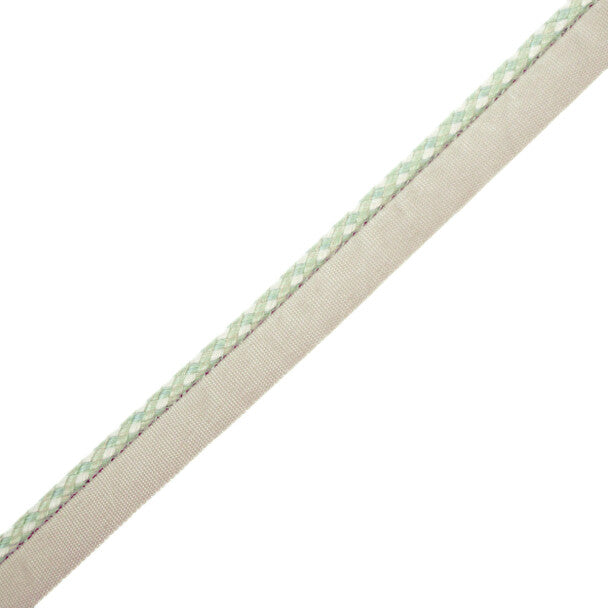 1/4" Lancaster Cord with Tape - Sea Mist