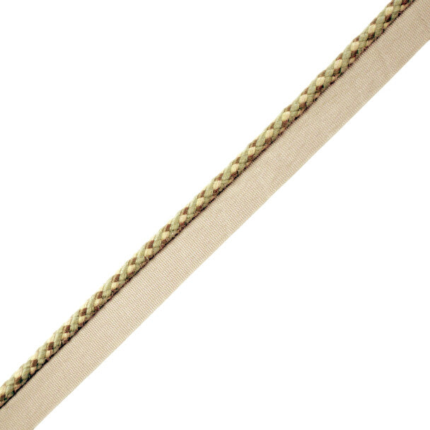 1/4" Lancaster Cord with Tape - Pale Olive