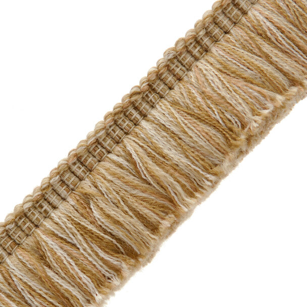 Paddington Wool Brush Fringe - Buckskin