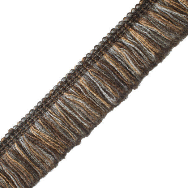 Paddington Wool Brush Fringe - Flannel Gray