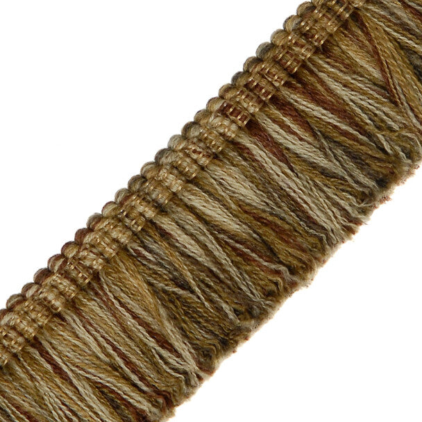 Paddington Wool Brush Fringe - Pecan