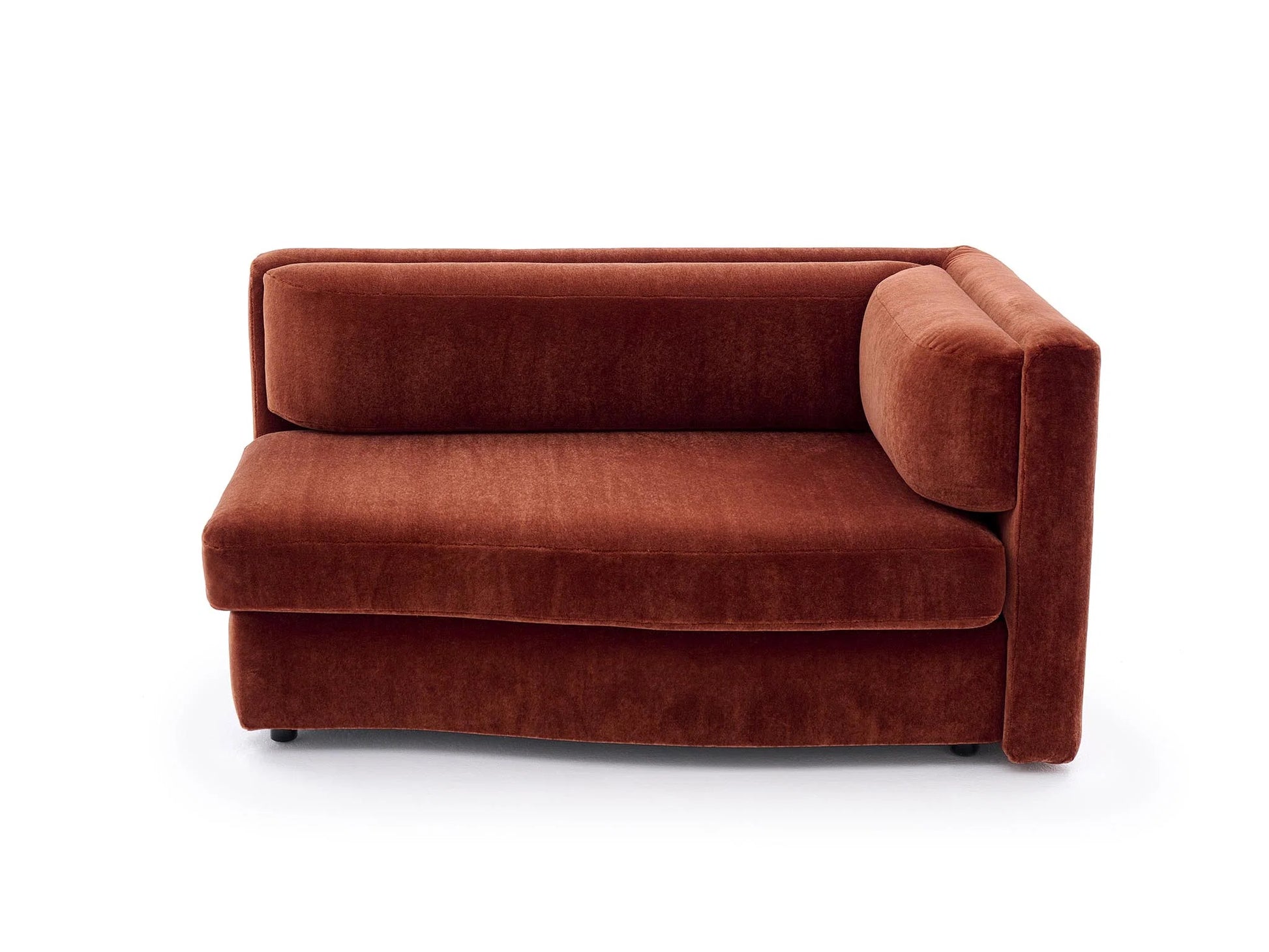 Pierre Frey Virgule - Stained beech, water-based varnish with Simple seams - Stretched fabric