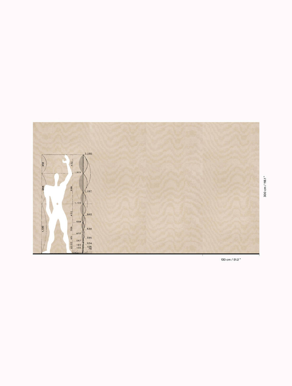 DEDAR | Moiré Chanvre Wall
