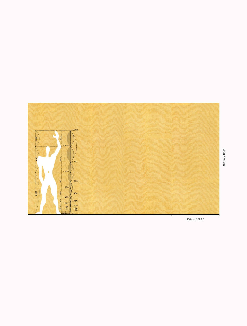 DEDAR | Moiré Chanvre Wall
